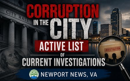 Corruption in the City - Active List of Current Investigations
