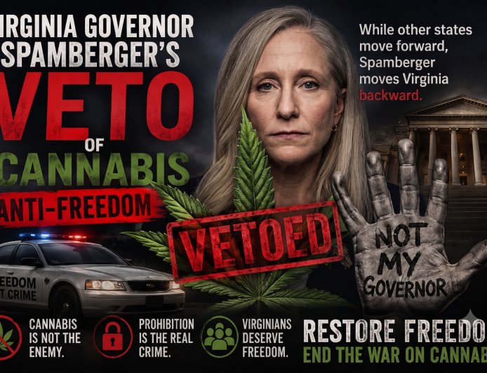 The Veto That Kept Cannabis in the Shadows: Assessing Governor Spanberger's Reversal