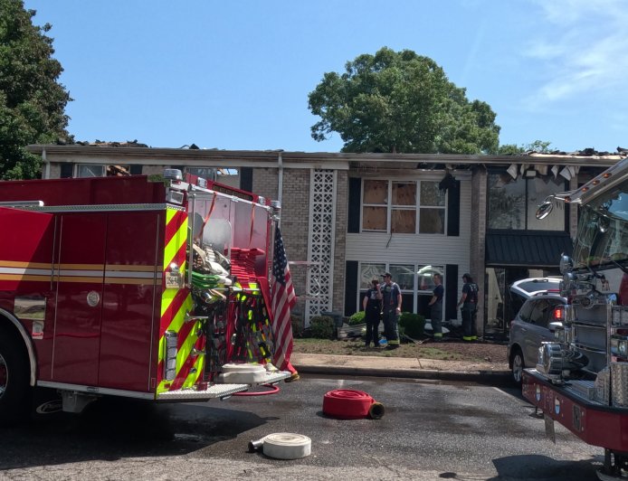 Firefighters Respond to 2-Alarm Fire at Newport Landing Apartments