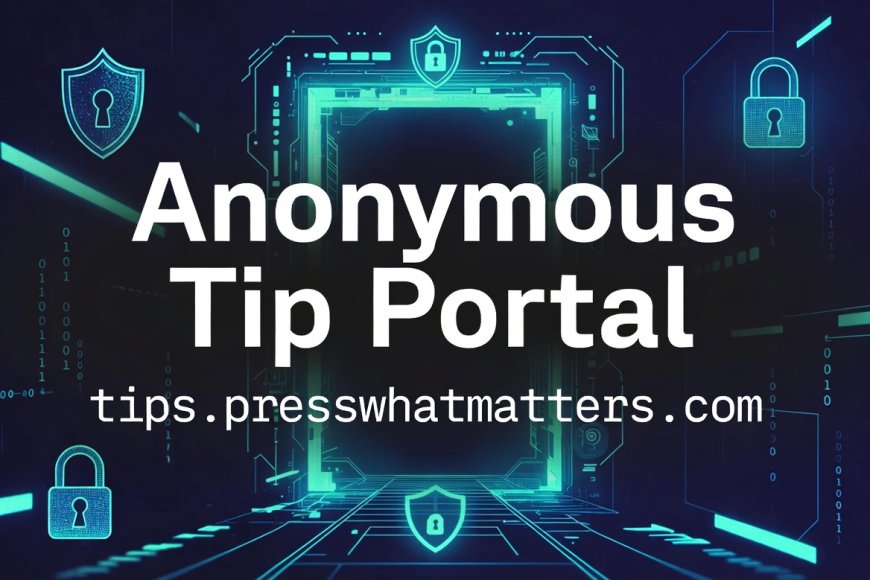 Anonymous Tip Portal
