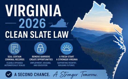 Virginia's Clean Slate Law Takes Effect in 2026: Here's How Eligible Individuals Can Begin the Process