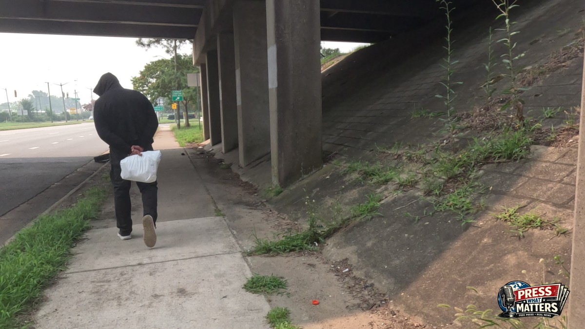 Tents, Trash and Trouble in Newport News: Homeless in Huntington Heights