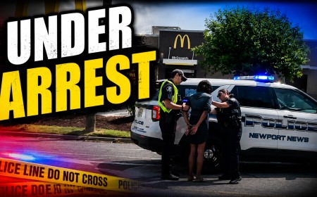 Hook & Book - Woman Place Under Arrest After Auto Accident
