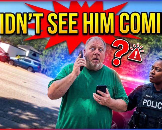 I Didn't See Him Coming!