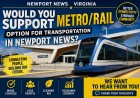 Metro Train in Newport News? Is it even possible?