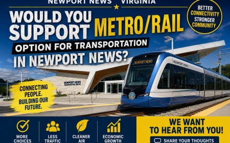 Would you support a Metro Train in Newport News if it involves raising taxes?
