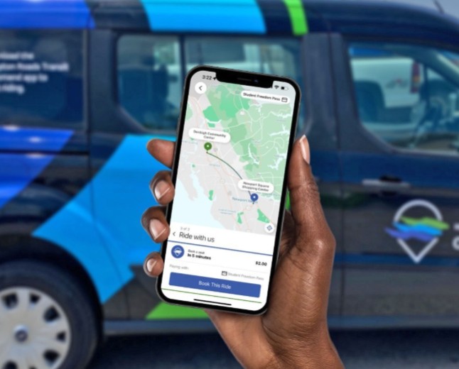 Do you support the new HRT OnDemand service in the city?