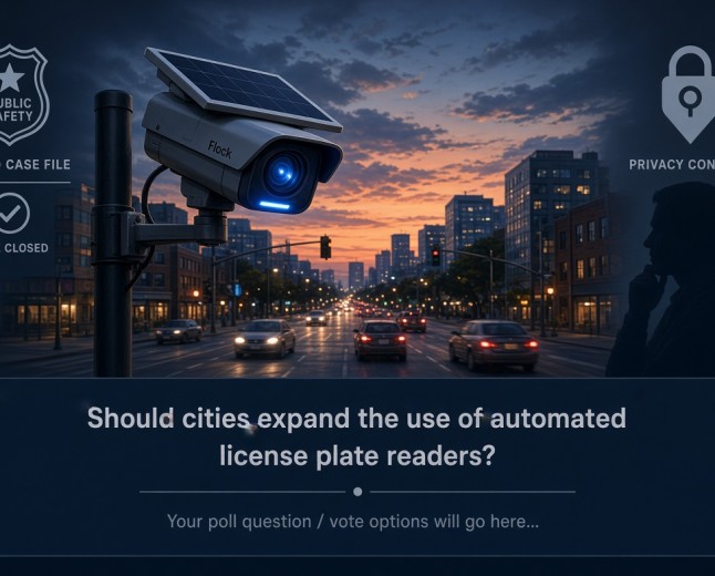 Do you Support the FLOCK Camera Network in the city?