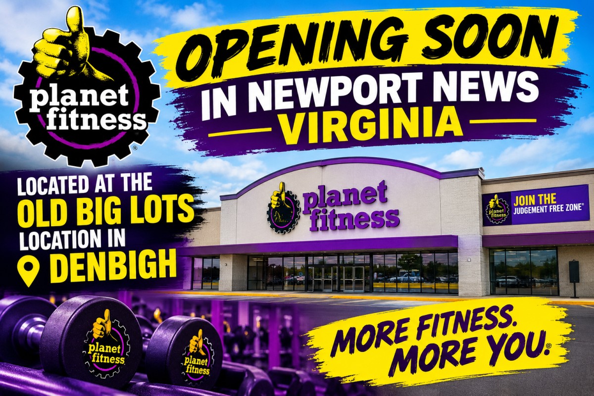 Newport News Gets Moving: A New Planet Fitness Location is on the Horizon
