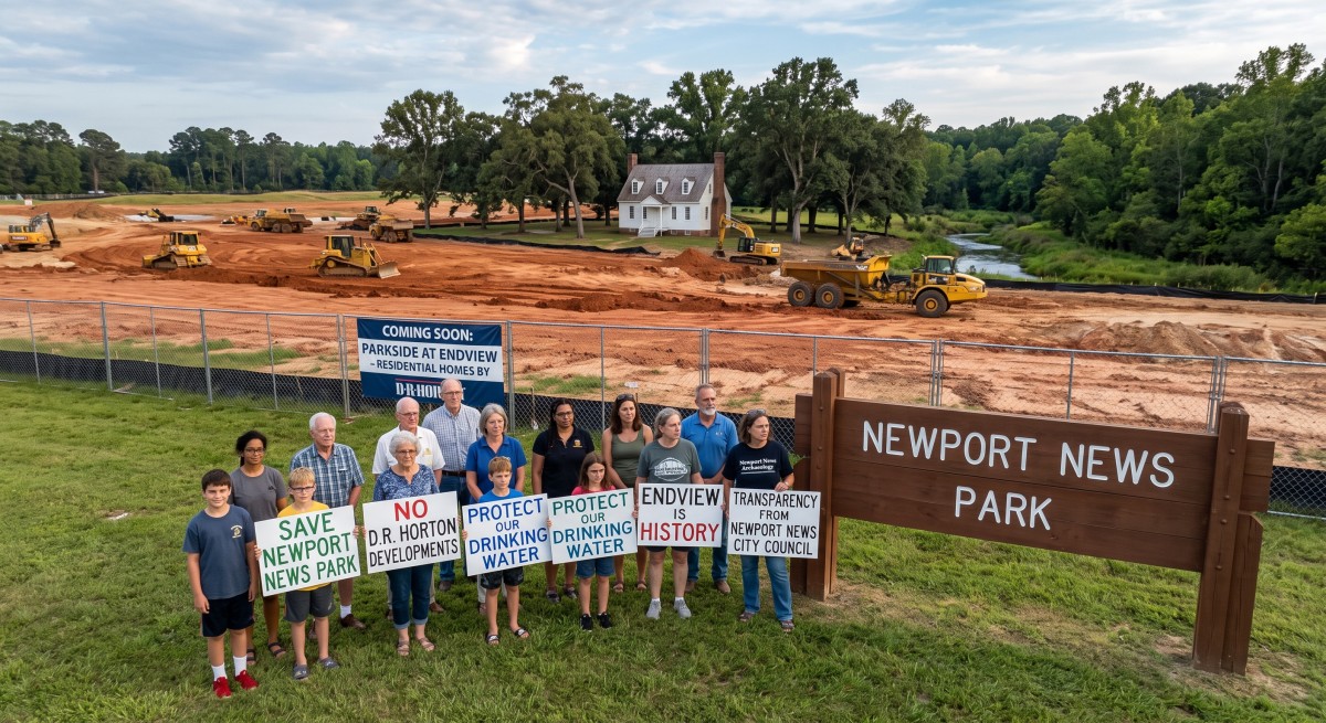 The Fight for Newport News Park: Residents Demand Transparency Over Proposed Developments