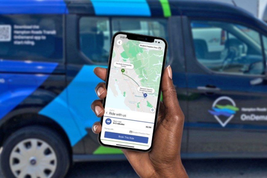 Do you support the new HRT OnDemand service in the city?